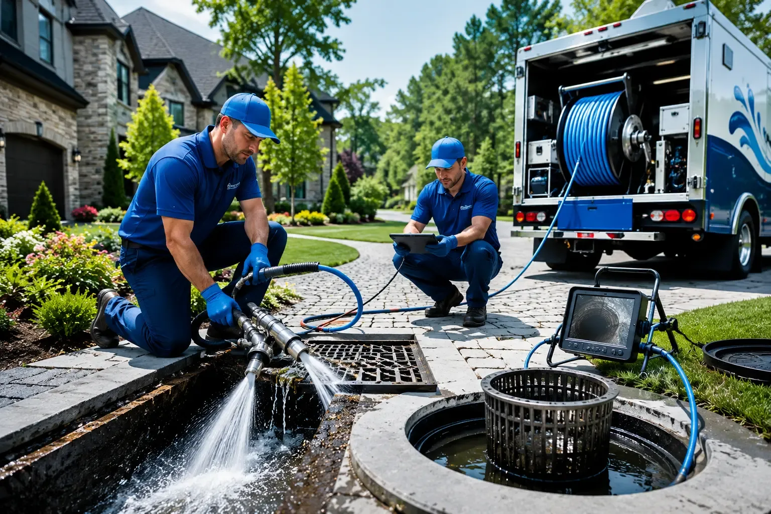 Local outdoor drain cleaning professionals in Hermon, NY